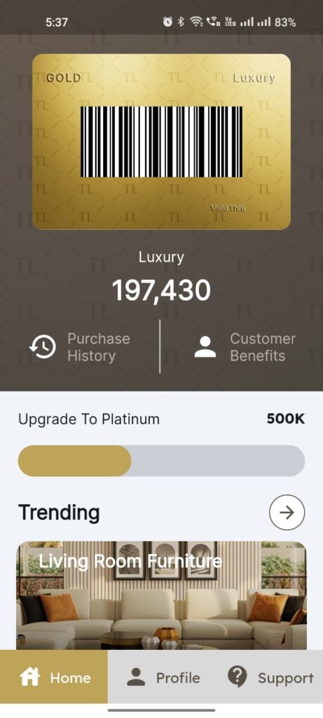 Thats Living Rewards App