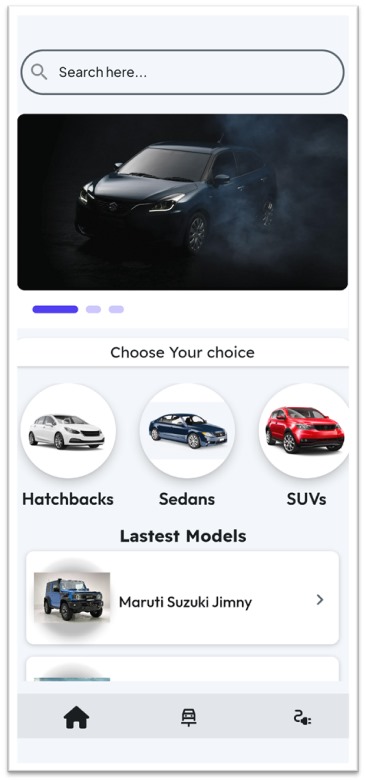 Car Showroom App